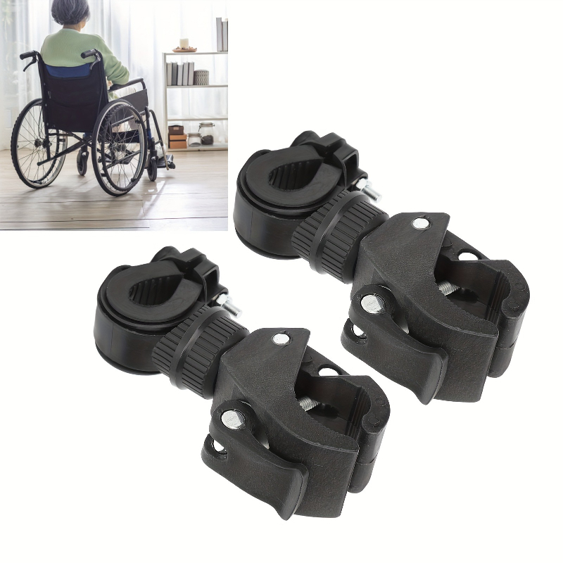 Cycling Gear Organizer Wall - 1/2개 360 ° 회전식 지팡이 홀더