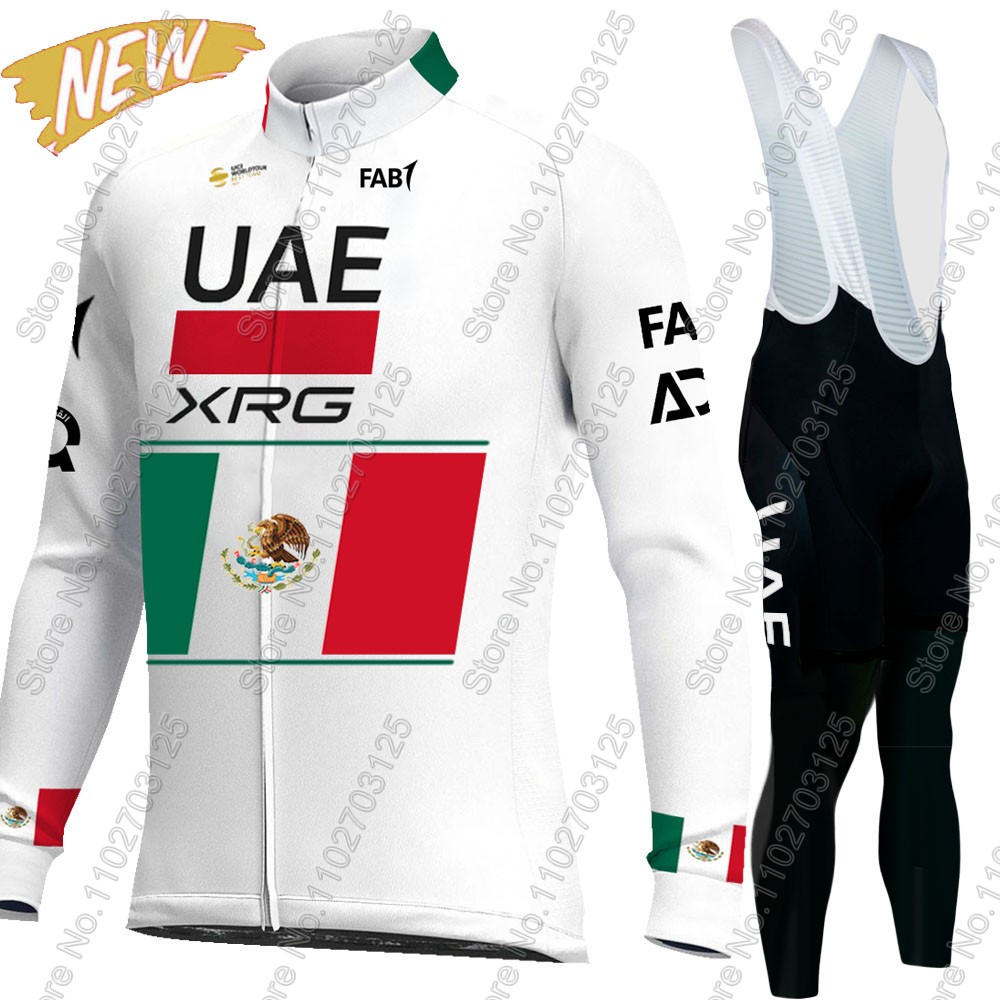 Cycling Gear Winter - UAE 팀 사이클링 2026 멕시코 저지