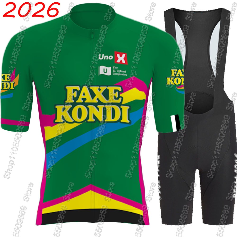 Cycling Gear Clothing - UNO X 2026 프로 팀 사이클링