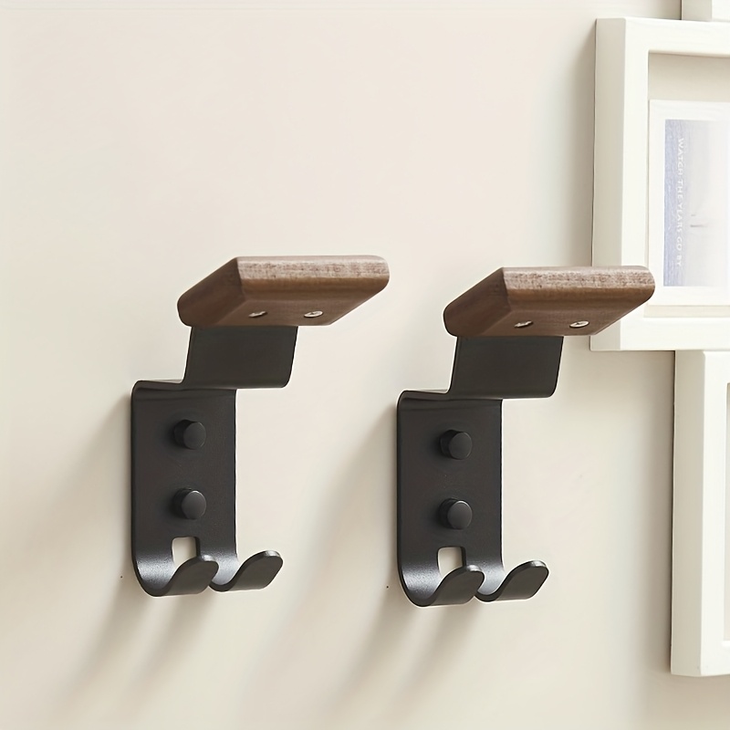 Cycling Gear Organizer Wall - 오토바이 헬멧 홀더 단단한 나무 강력한