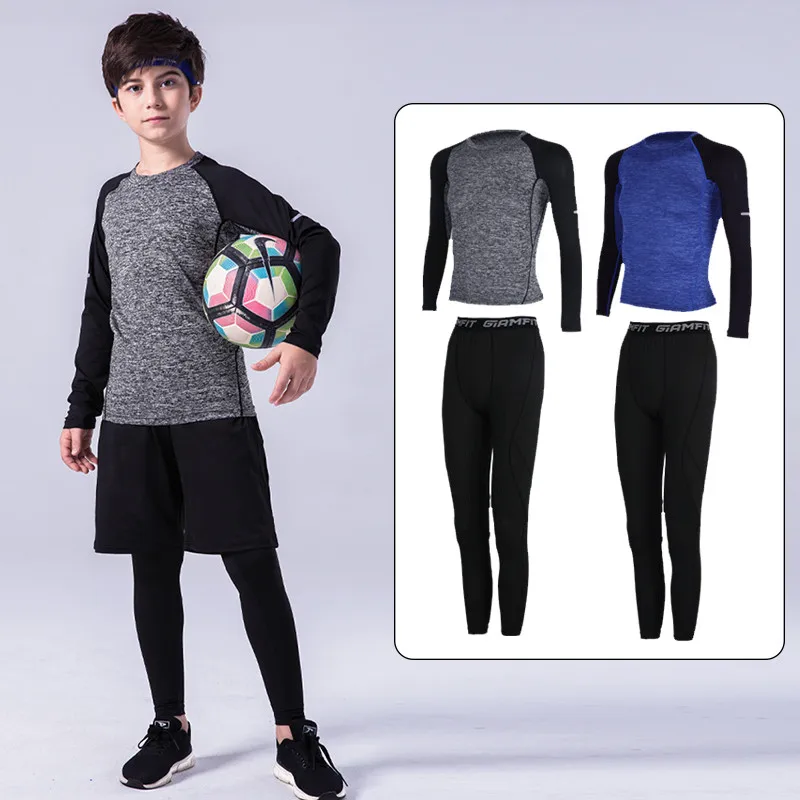 Cycling Gear Clothing - 어린이 스포츠 의류, 압축 러닝 스포츠웨어