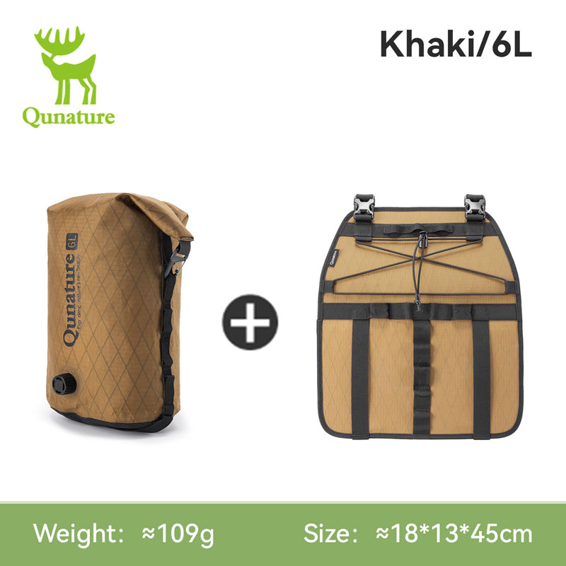 Cycling Gear Waterproof - Qunature 6/12L 바이크패킹: 경량 걸이형 방수