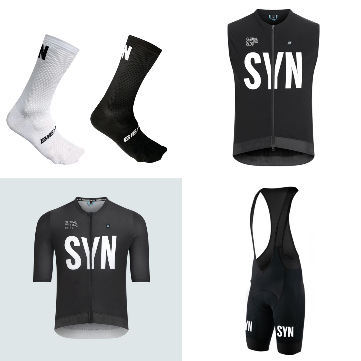 Cycling Gear Clothing - 여름용 반팔 자전거복 2026 블랙 블루