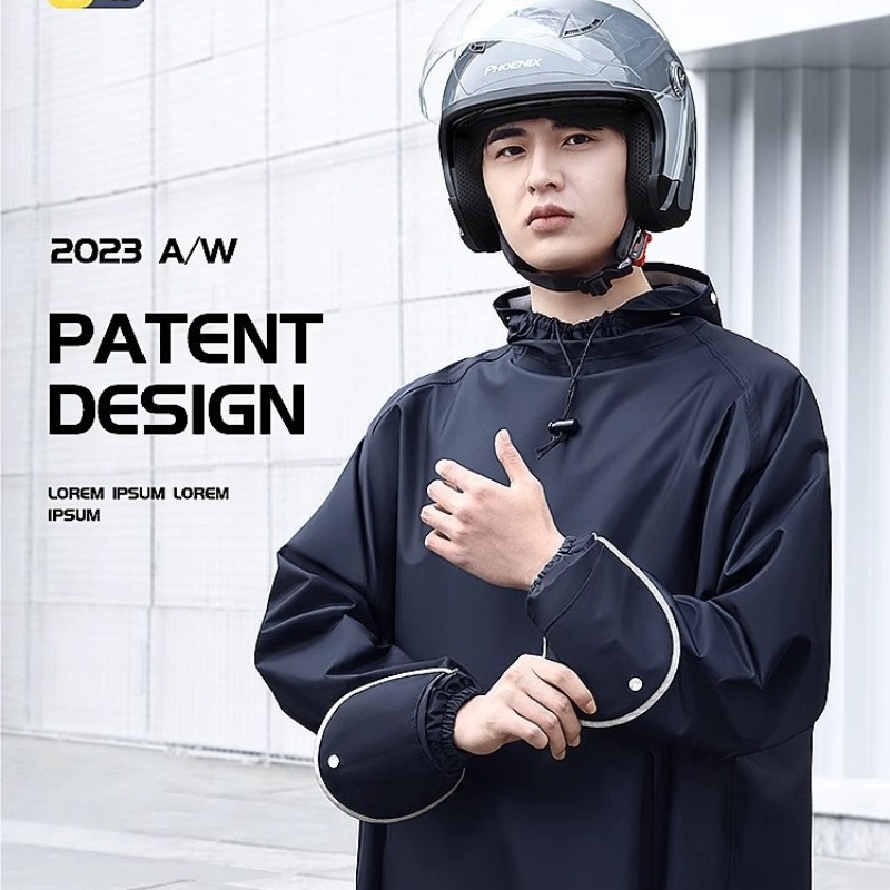 전기 오토바이 원피스 싱글 피스 비옷 남성 여성 사이클 - Cycling Gear Clothing 리뷰 및 가격