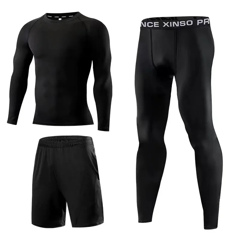 남성용 스포츠 세트, 달리기 피트니스 세트, 달리기 세 - Cycling Gear Clothing 리뷰 및 가격