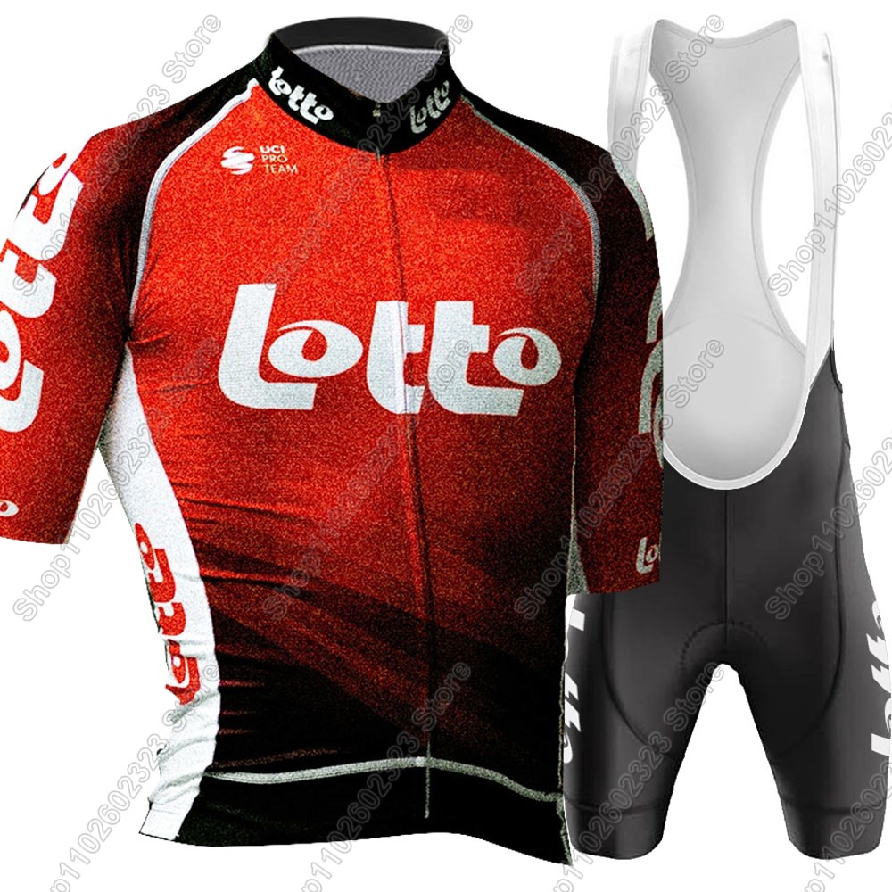 2025 로또 팀 사이클링 저지 세트 여름 벨기에 의류 - Cycling Gear Clothing 리뷰 및 가격
