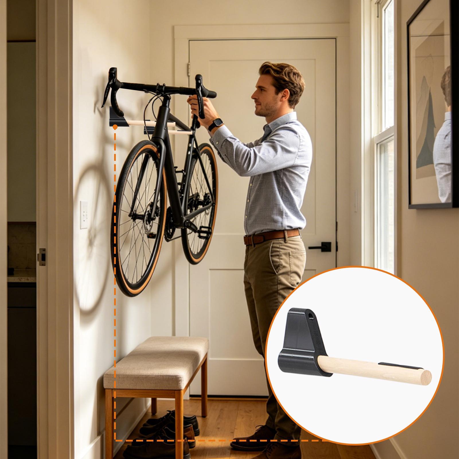 벽걸이형 자전거 거치대 - 수평형 자전거 보관 후크 주 - Cycling Gear Organizer Wall 리뷰 및 가격