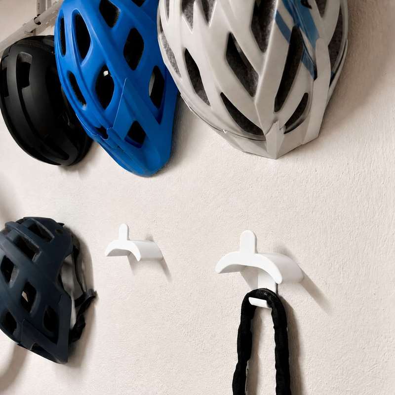 벽걸이형 자전거 헬멧 보관 랙 사이클링 모자 걸이형 홀 - Cycling Gear Organizer Wall 리뷰 및 가격