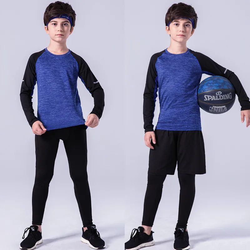어린이 스포츠 의류, 압축 러닝 스포츠웨어 세트, 야외 - Cycling Gear Clothing 리뷰 및 가격