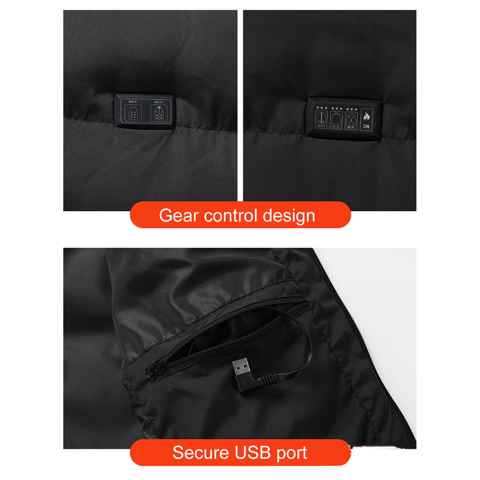 겨울용 발열 조끼 따뜻한 USB 전기 난방 재킷 3단계 - Cycling Gear Must Haves 리뷰 및 가격
