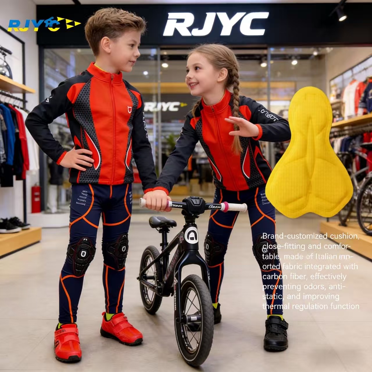 Rjyc 브랜드 봄 여름 아동용 사이클링 의류, 롤러  - Cycling Gear Clothing 리뷰 및 가격