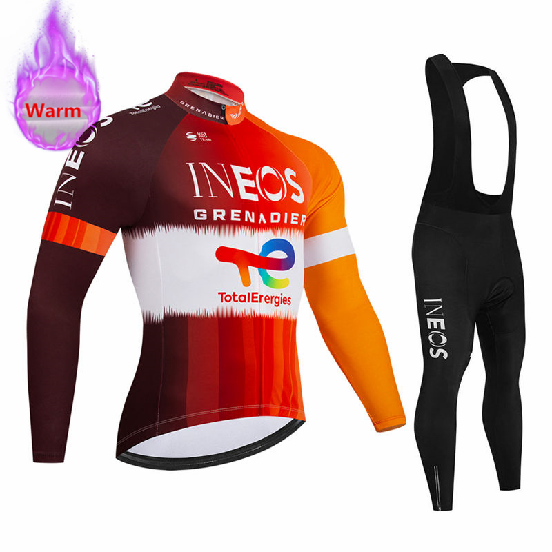 이네오스 팀 겨울용 긴팔 보온 플리스 사이클링 저지 세 - Cycling Gear Winter 리뷰 및 가격