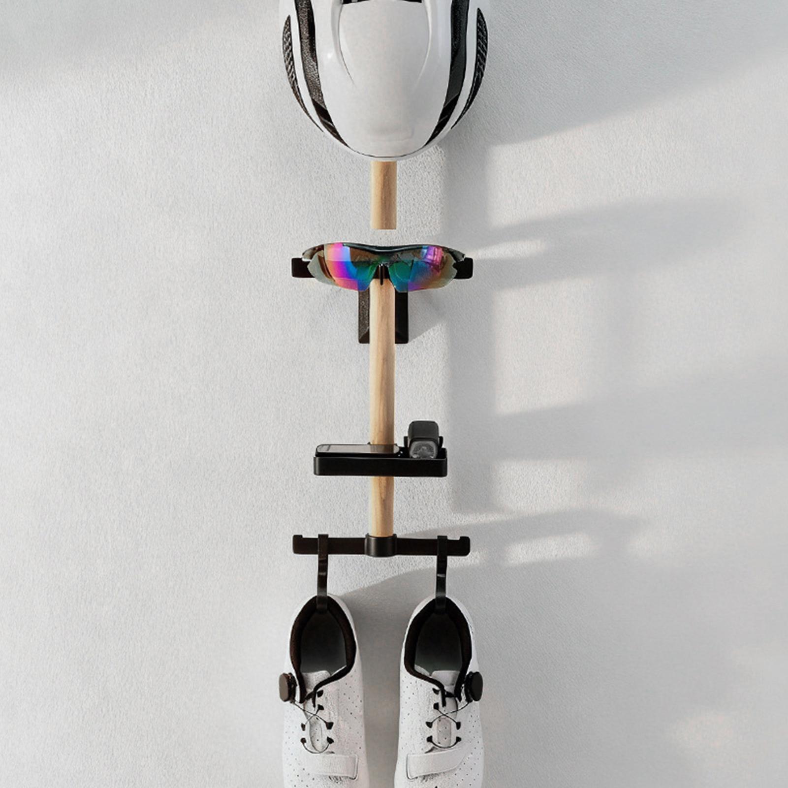수직 자전거 기어 정리대, 벽걸이형 자전거 액세서리,  - Cycling Gear Organizer Wall 리뷰 및 가격