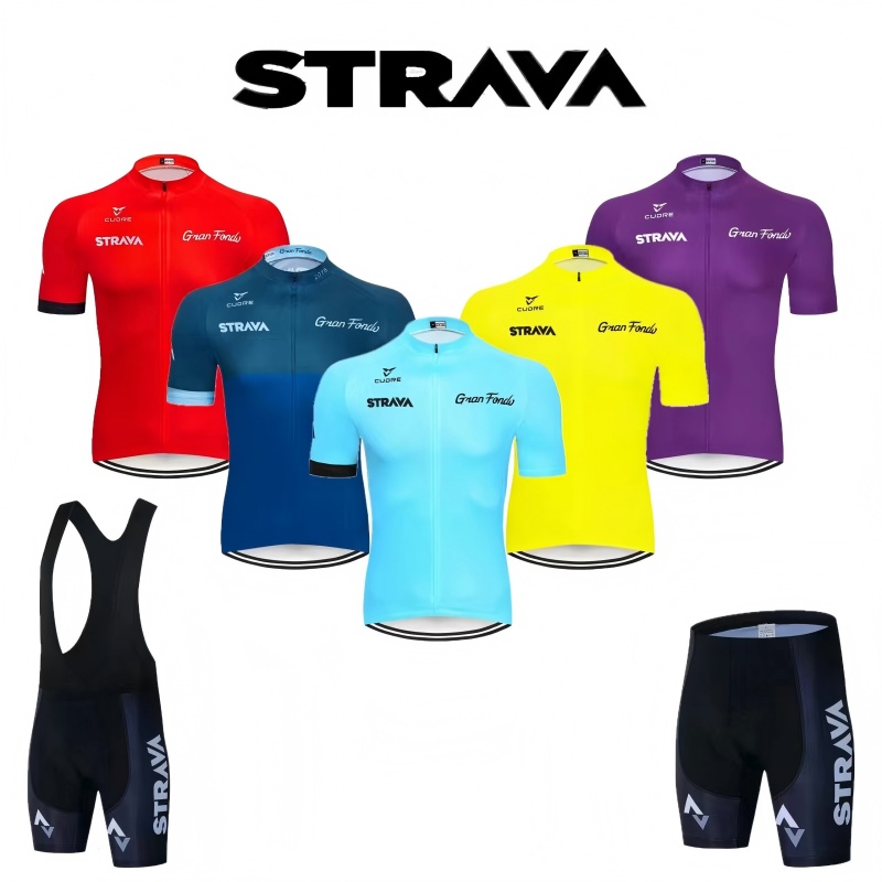 STRAVA 사이클링 세트 남성용 사이클링 의류 사이클 - Cycling Gear Clothing 리뷰 및 가격